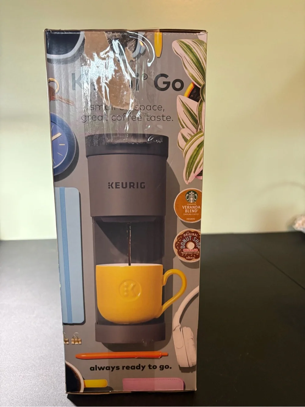 Keurig K-Mini Go Coffee Maker in Gray